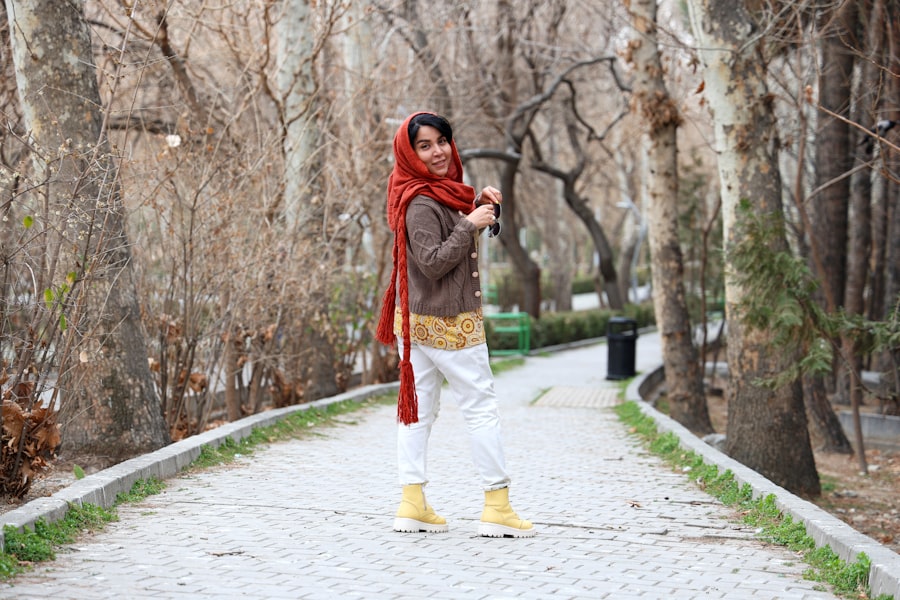 Photo brown pants outfit