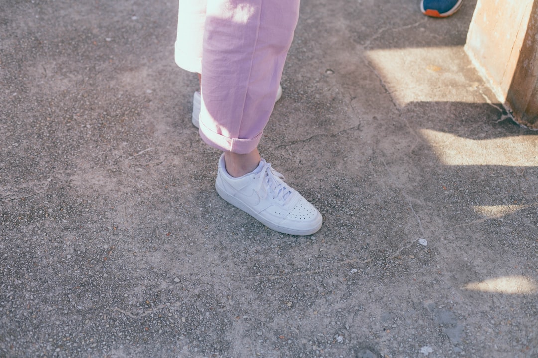 Photo white mens pants