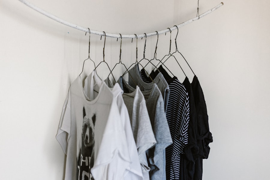Photo gray clothing