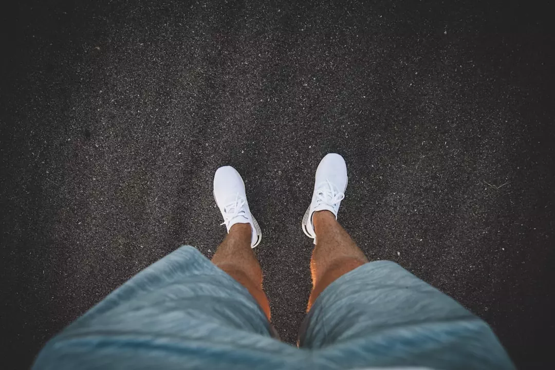Photo white mens pants